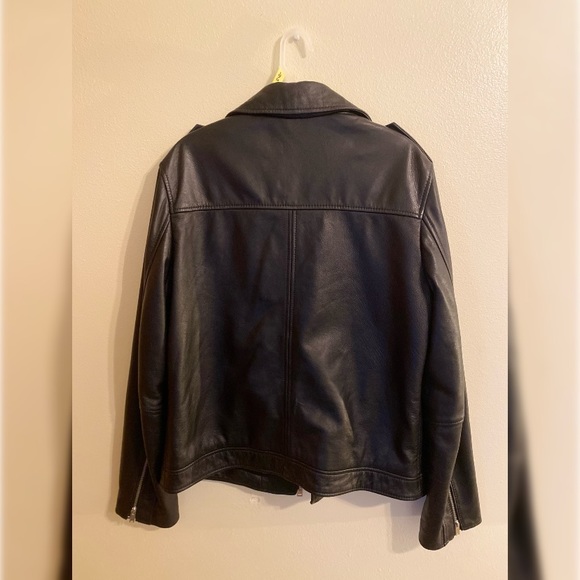 Bolongaro Trevor Double Layer Leather Jacket (Perfecto Motorcycle Jacket) - Picture 2 of 10